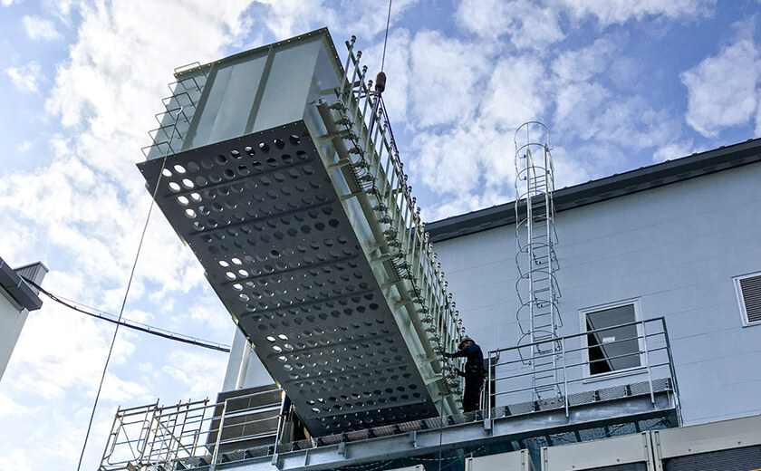 重量物運搬・据付工事