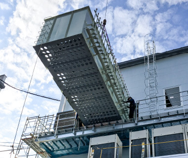 重量物運搬・据付工事
